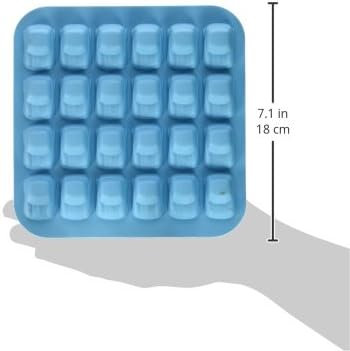 Creative Car Shape Silicone Ice Cube Tray – 20-Cavity BPA-Free Mold for Ice, Candy, Jelly, Chocolate & DIY Desserts
