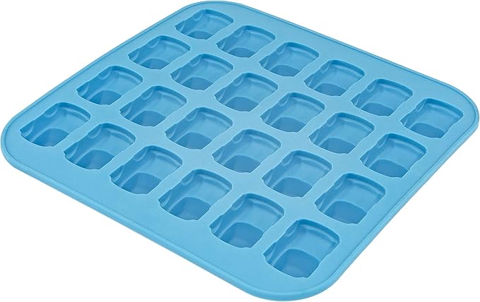 Creative Car Shape Silicone Ice Cube Tray – 20-Cavity BPA-Free Mold for Ice, Candy, Jelly, Chocolate & DIY Desserts